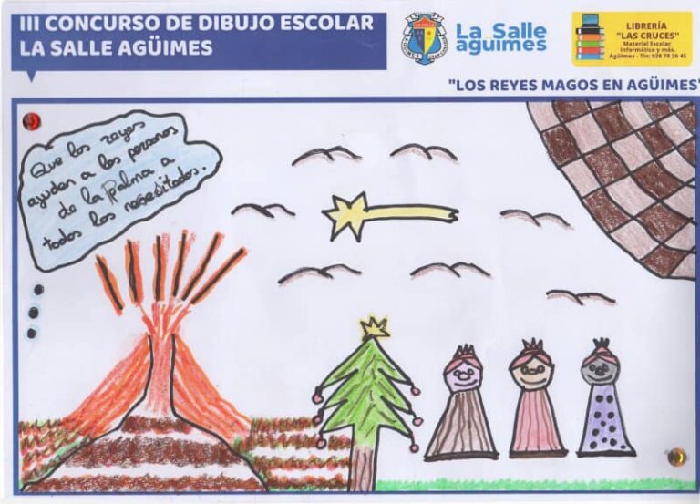 4ª Edición Concurso de Dibujo Escolar «Los Reyes Magos en Agüimes»