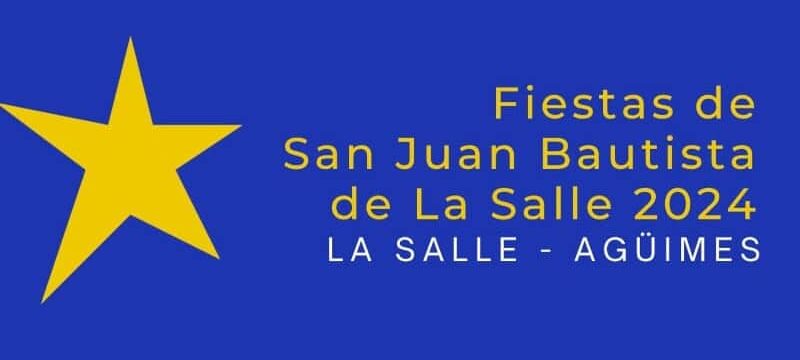 Programa de las Fiestas de San Juan Bautista de La Salle 2024