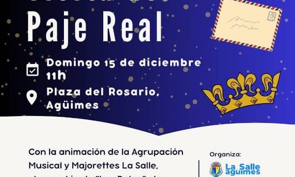 Visita del Paje Real y recogida solidaria de Juguetes 2024