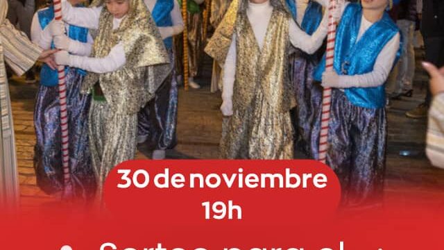 Sorteo de pajes Cabalgata 2026