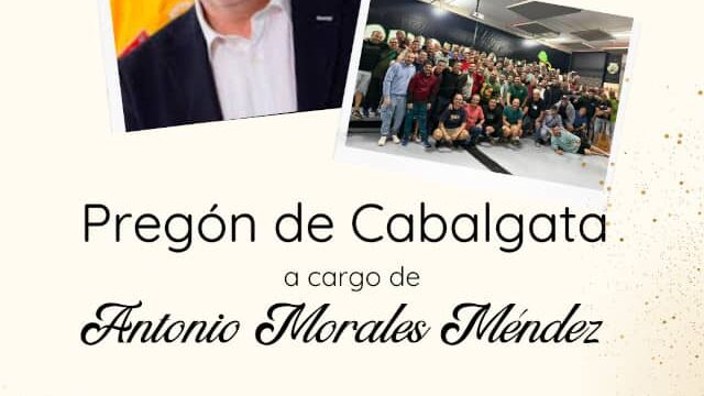 Pregón de Cabalgata 2026
