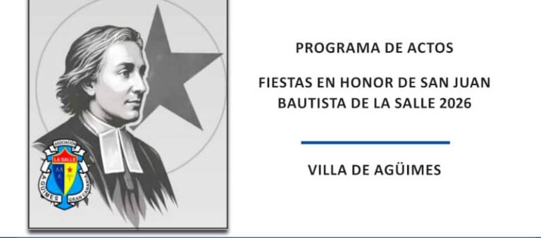 Programa de las Fiestas de San Juan Bautista de La Salle 2026