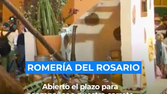 Romería-ofrenda en honor a la Virgen del Rosario 2026