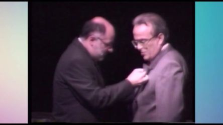 Entrega de la Espiga de Oro a la Asociación La Salle 1998