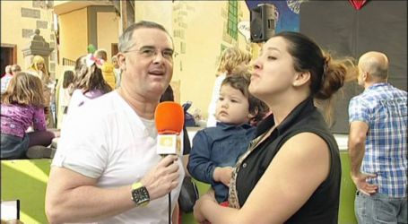Visita del Paje de los Reyes Magos. Agüimes 2015