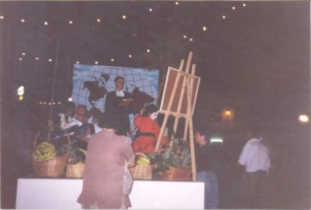 Carroza de La Salle en la Romería del Rosario 1995