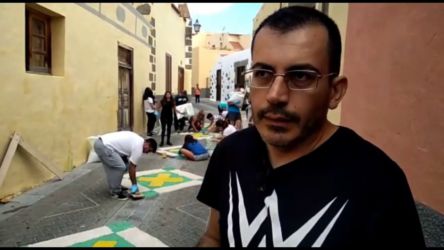 Alfombras Corpus Christi 2019 Asociacion La Salle Agüimes