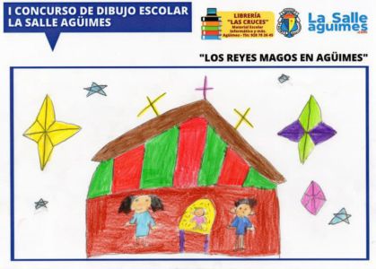 Primer premio de Ntra. Sra. del Rosario del Primer Concurso Escolar de Dibujo de La Salle de Agüimes
