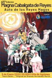 Cartel 65º Auto de Reyes Magos - Cabalgata
