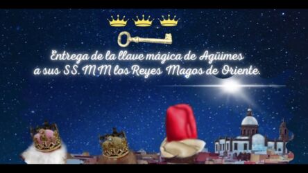 Entrega de llave a los Reyes Magos de Oriente